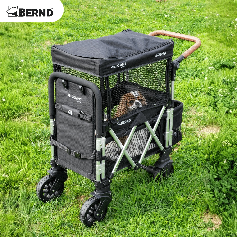 รถเข็นสัตว์เลี้ยง BERND BLOOM PET NANO MK.2 - สีเทา_8